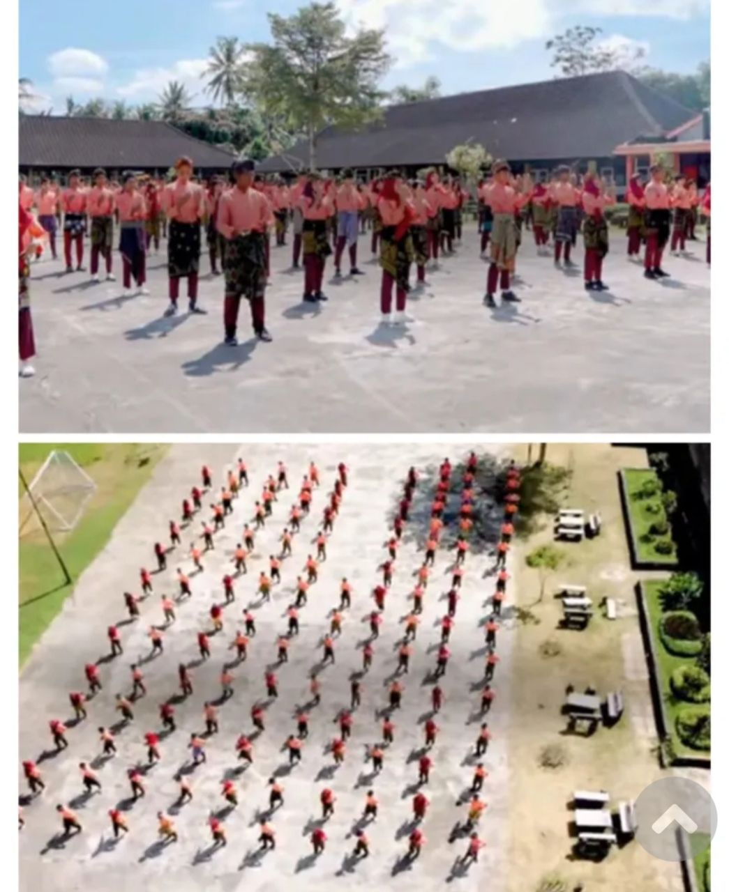 PAGELARAN TARI RUDAT MASAL SMPN 3 KOAPNG